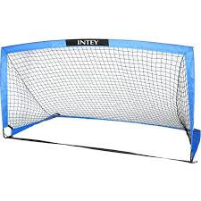 INTEY Soccer Goal 6X4ft Portable Folding Soccer Nets 450D Oxford Cloth, with Carry Bag for Games and Training for Kids and Teens