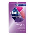 Durex Pleasure Pack Lubricated Latex Condoms - 12 Ct