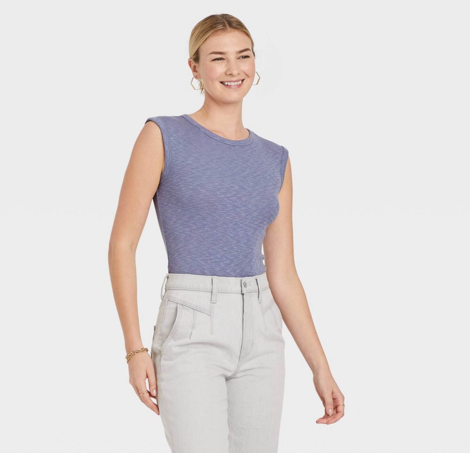 Size XLWomen's Slim Fit Bodysuit - Universal Thread Light Purple