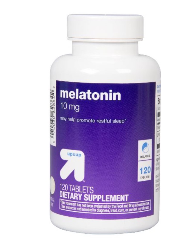 Melatonin 10mg Tablets - 120ct - up & up™