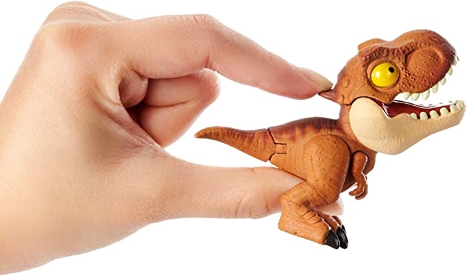 Jurassic World Dinosaur Snap Squad Collectibles for Display, Play and Snap On Feature for Attaching to Backpacks, Lunch Packs and More 