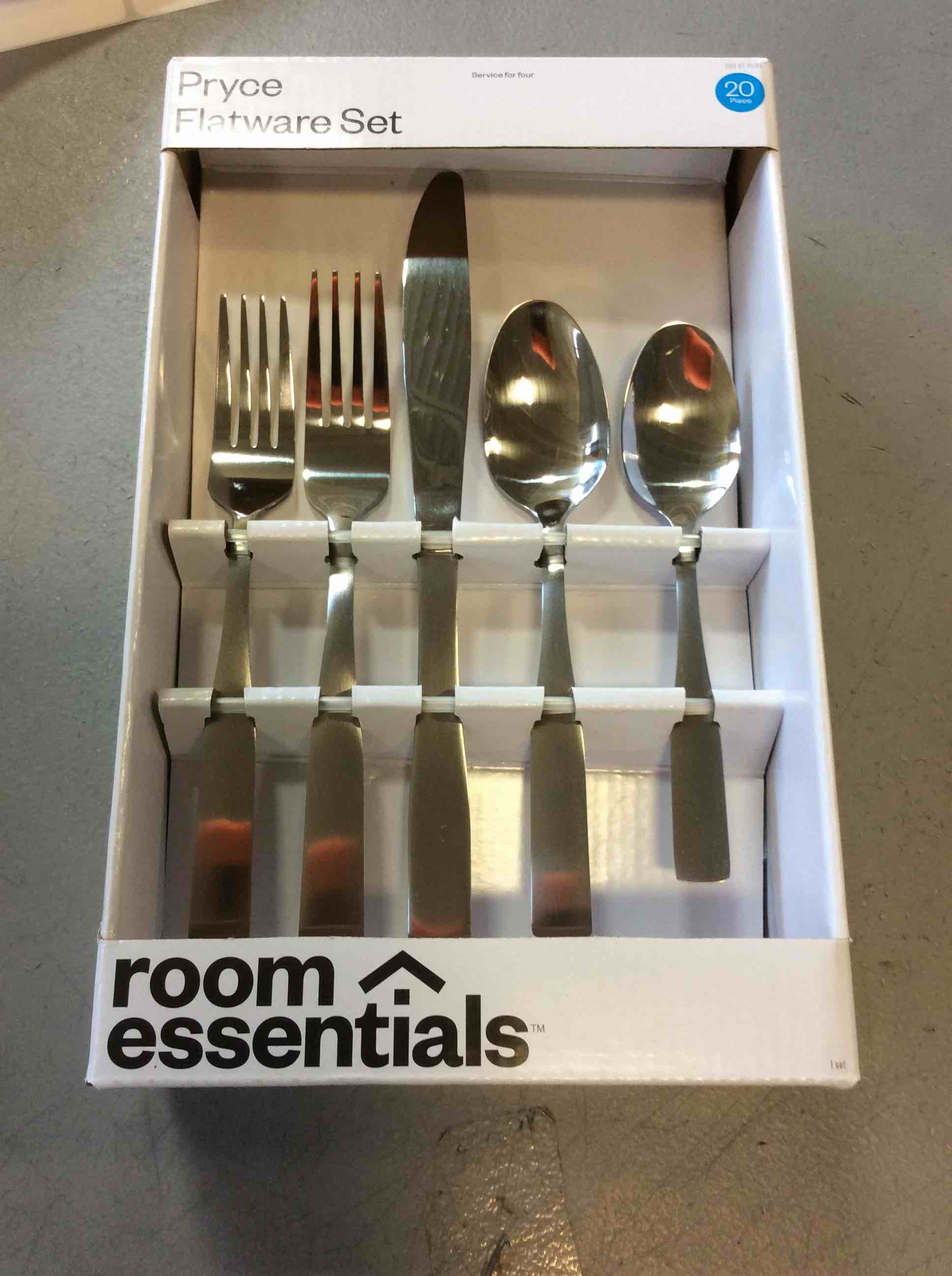Pryce Silverware Set 20-pc. Stainless Steel