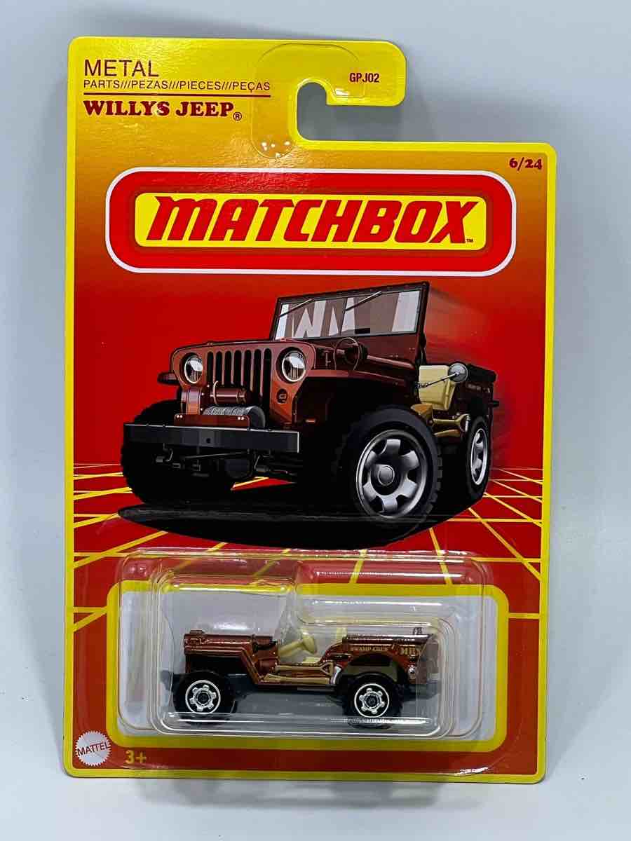Willys Jeep collection Matchbox 