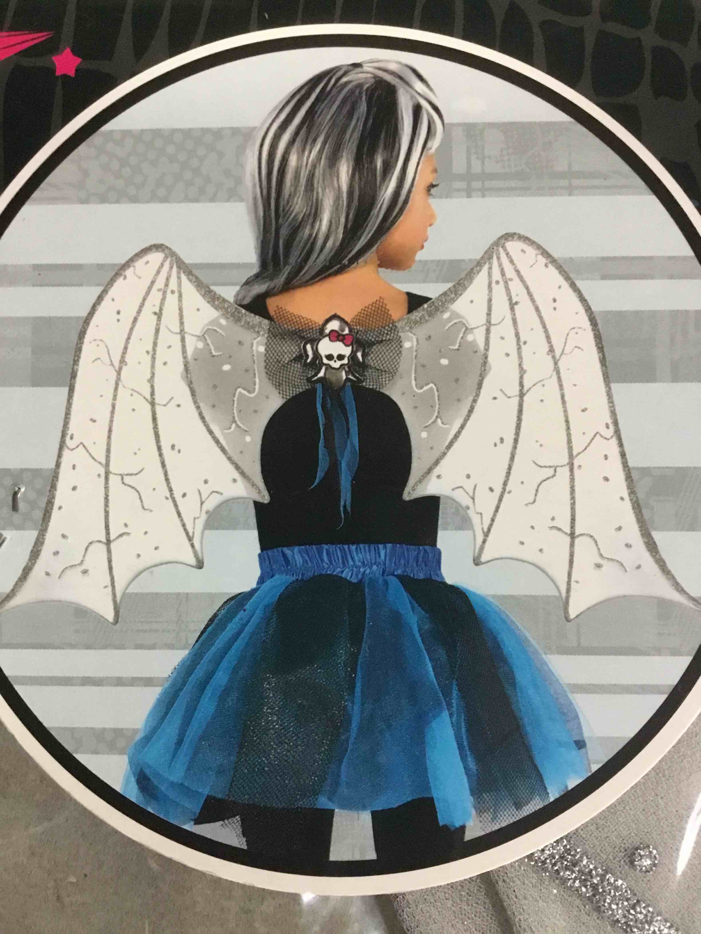 Monster High Fangtastic Wings 1 Pair Costume Angel Wings