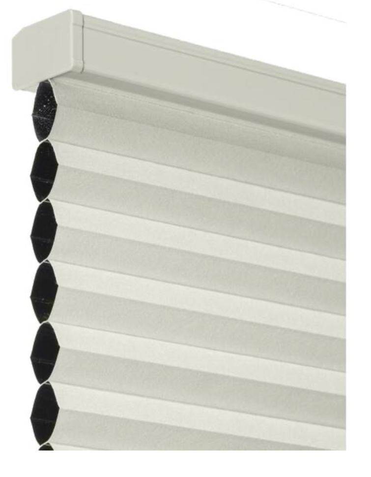 Cut-to-Size Fawn Cordless Blackout Privacy Cellular Shades 42 x 72 in. L