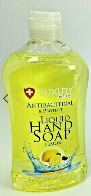 Luxury Hygiene Lemon Liquid Hand Soap 16.9 Fl Oz 