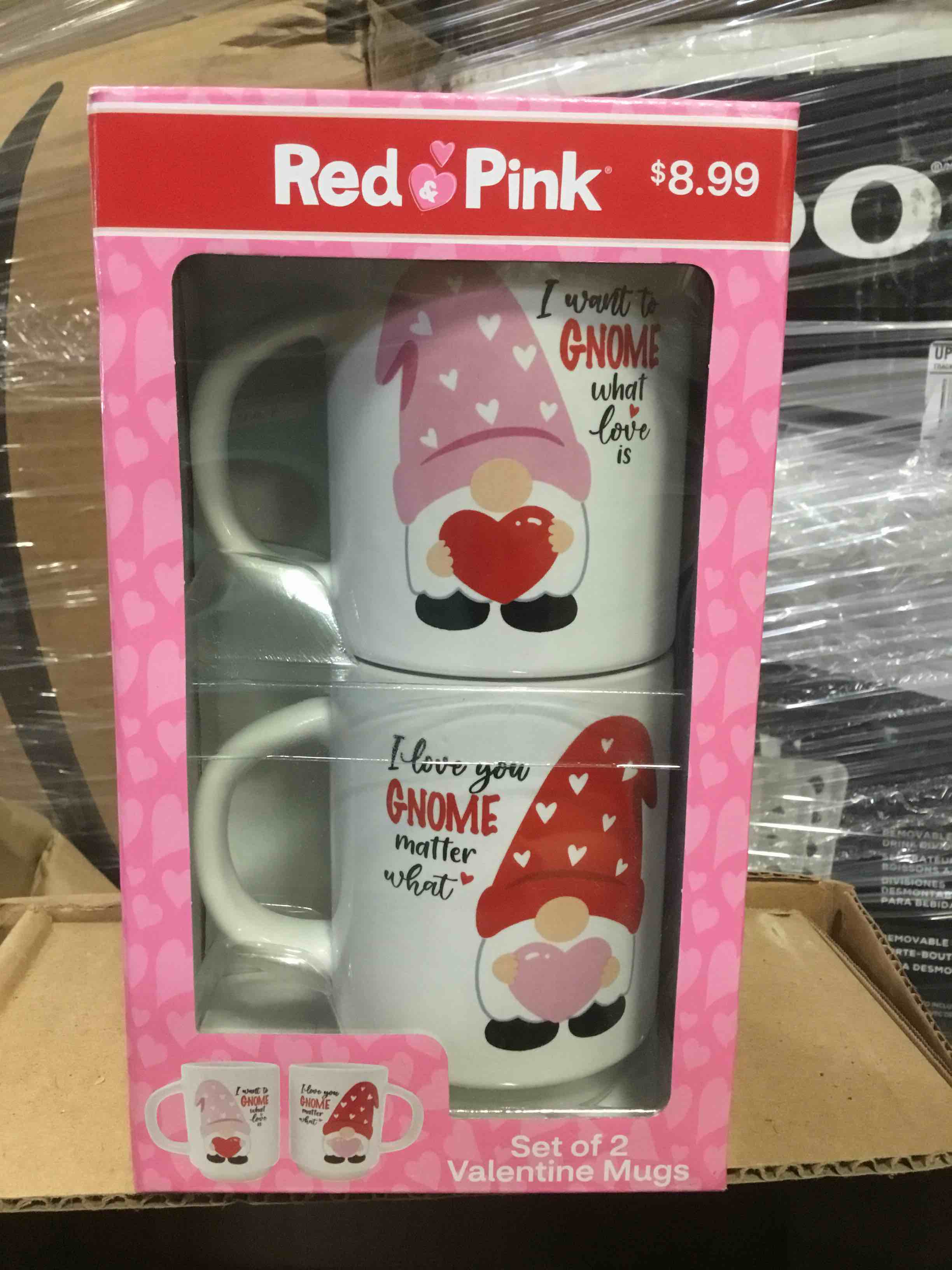 Cvs “love You" & "love You More” Coffee Mug Set Of 2