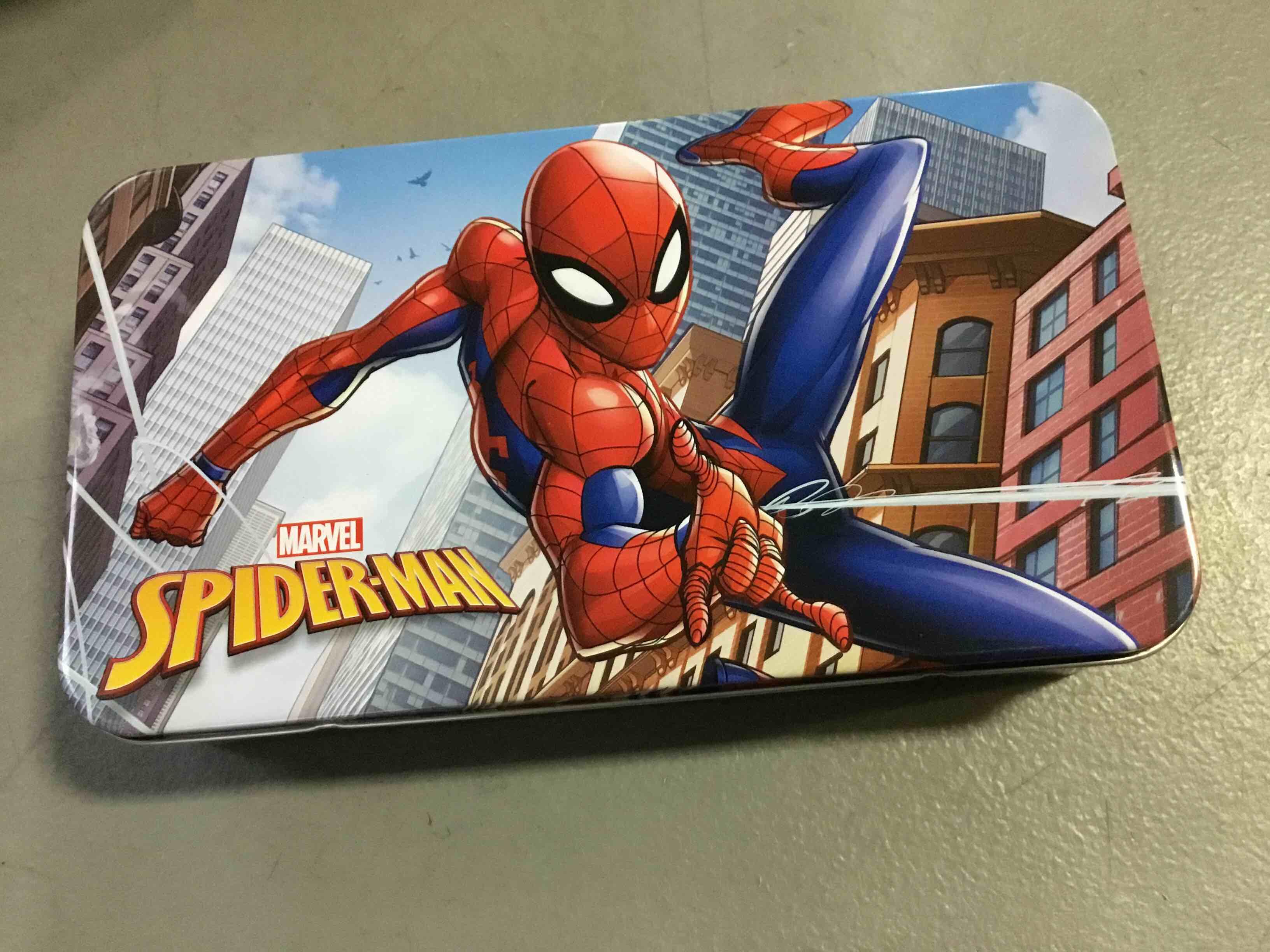 Marvel Spider-Man Tin Box 