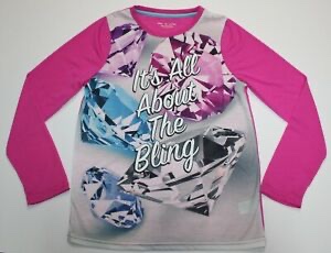 little miss matched t shirt It’s all about the bling size 12 kids