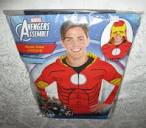 Iron Man Avengers Adult Costume Hoodie Jacket With Mask - L/XL 