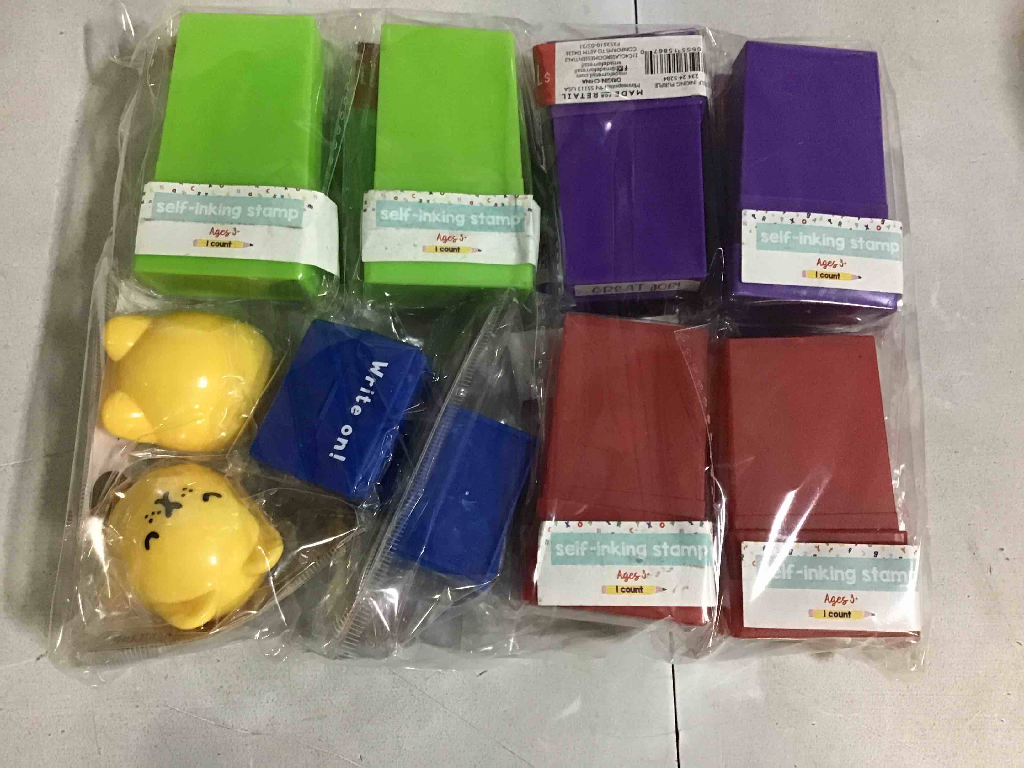 Assorted Self-inking Stamps 