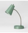 Task Table Lamp Light Green Mint Led Light Bulb Included  