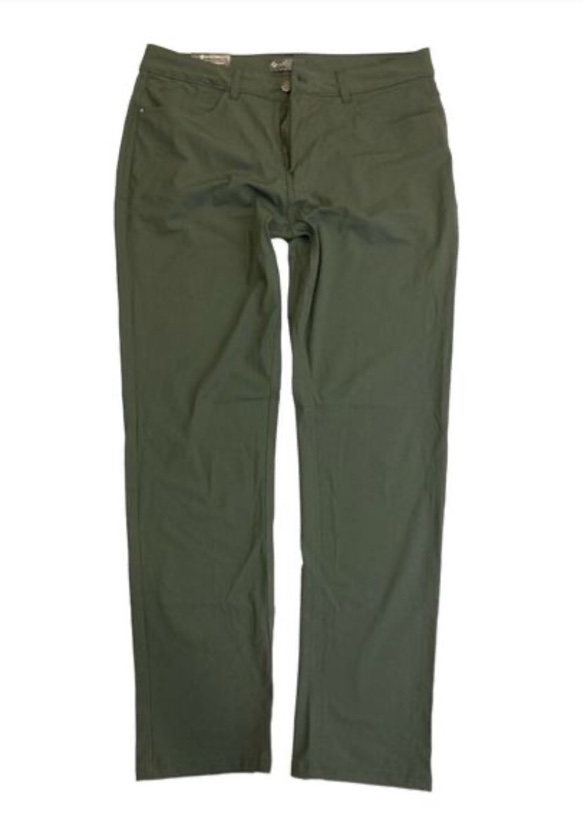 Member's Mark Slim Fit Men's Benton Performance Pant - Green Midnight 40x32