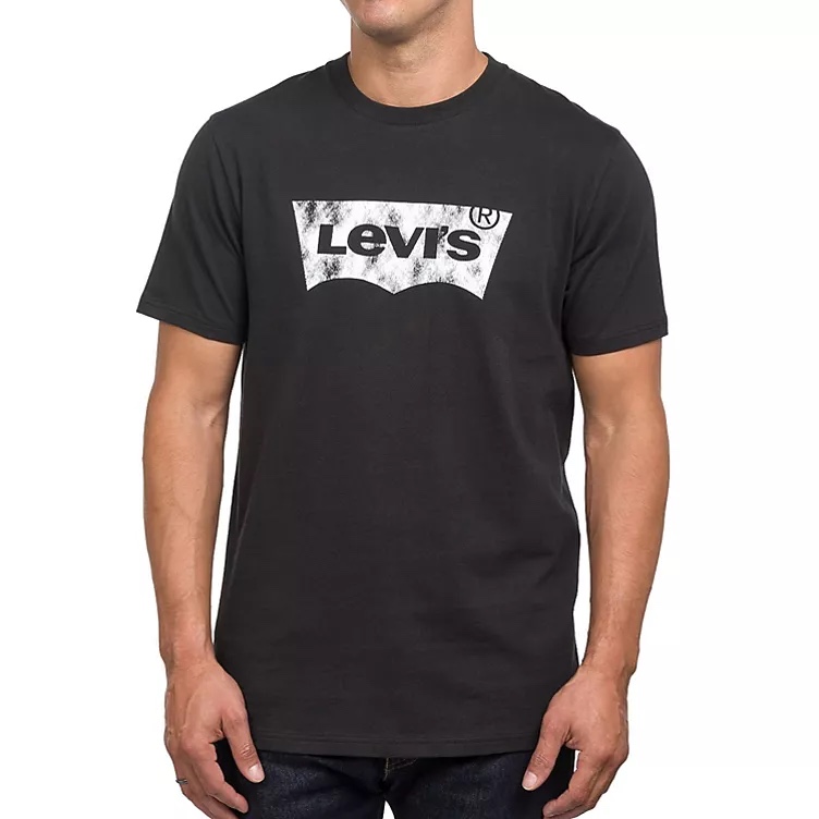 Levi's Men's Short Sleeve Graphic Tee Black XL