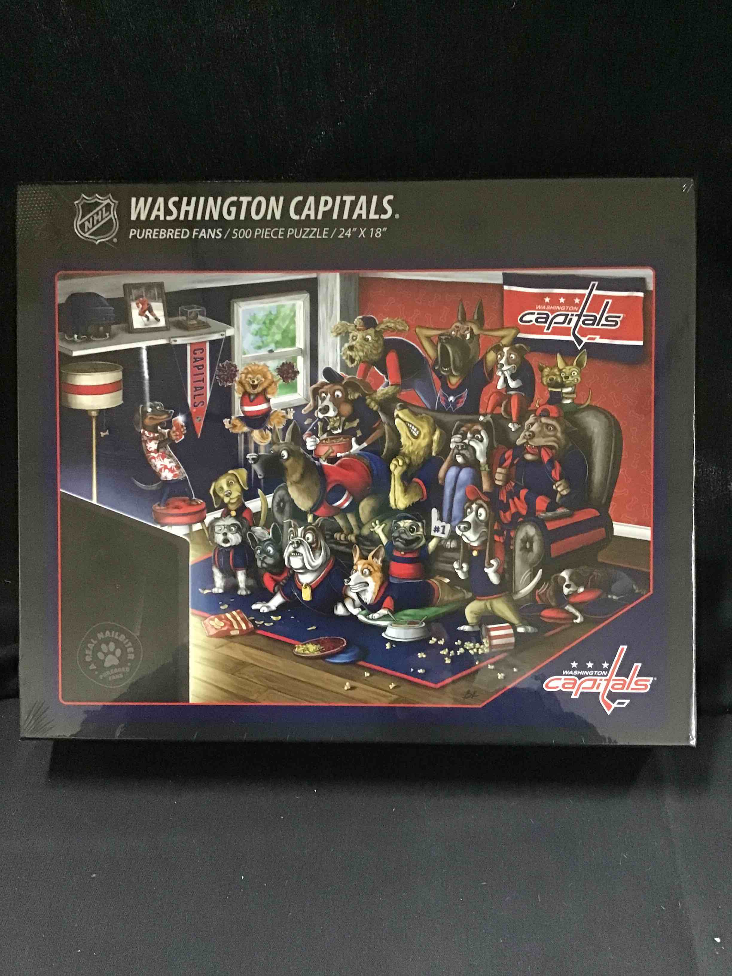 NHL Washington Capitals 500pc Purebred Puzzle