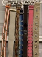 Assorted Belts Various Sizes M-XL