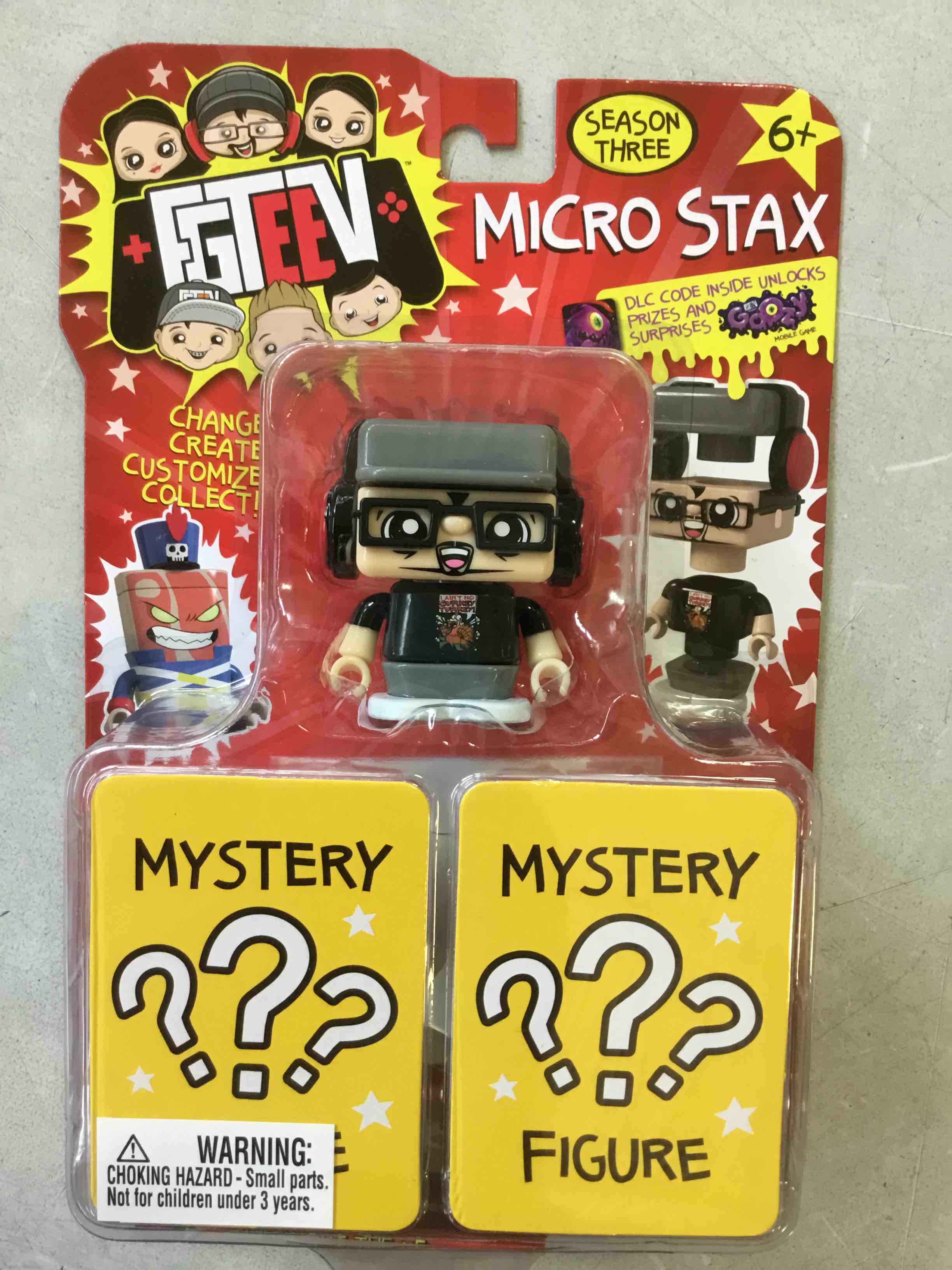 FGTeeV Micro Stax 3 Pack, dolls, puppets, and figures