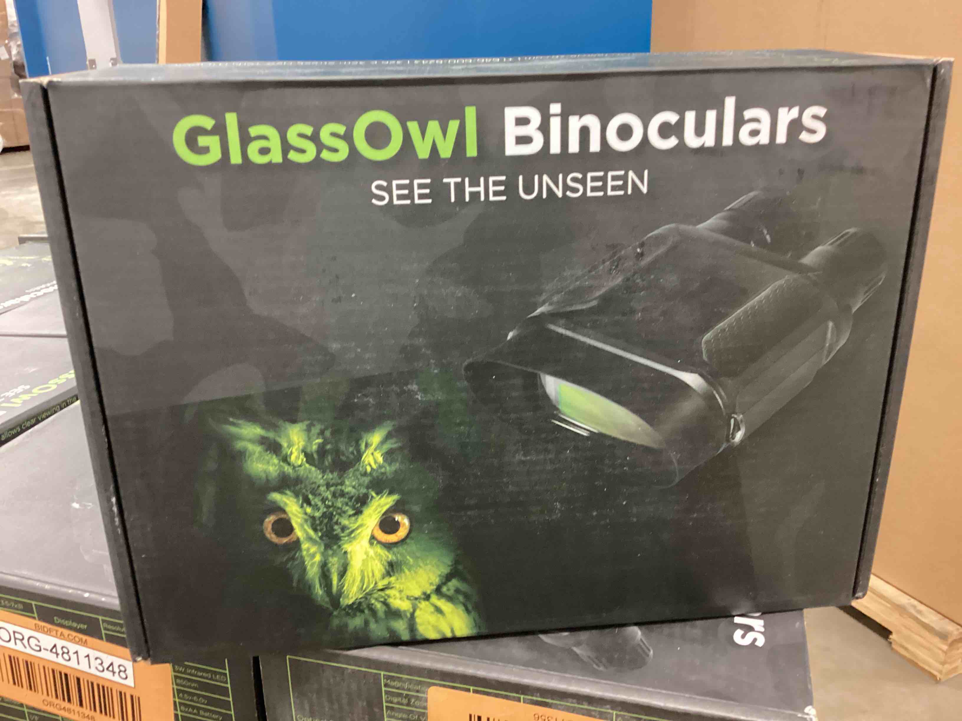 CREATIVE XP Digital Night Vision Binoculars for Complete Darkness + ED Spotting Scope with Tripod 20-60x80mm - GlassOwl Infrared Night Vision Goggles for Hunting, Spy, Monitoring, Surveillance