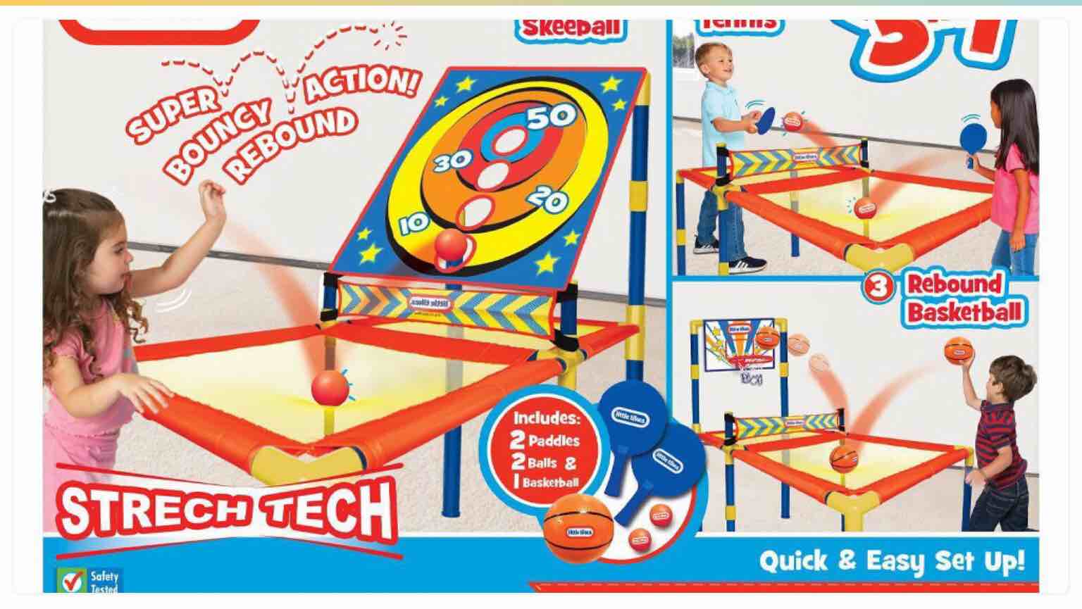 Little Tikes 3-in-1 Rebound Games