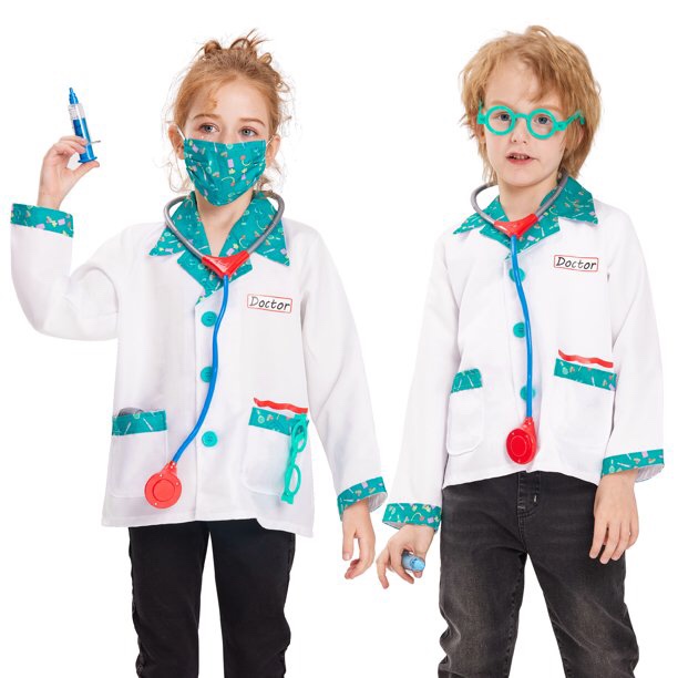 IKALI Kids Doctor Costume