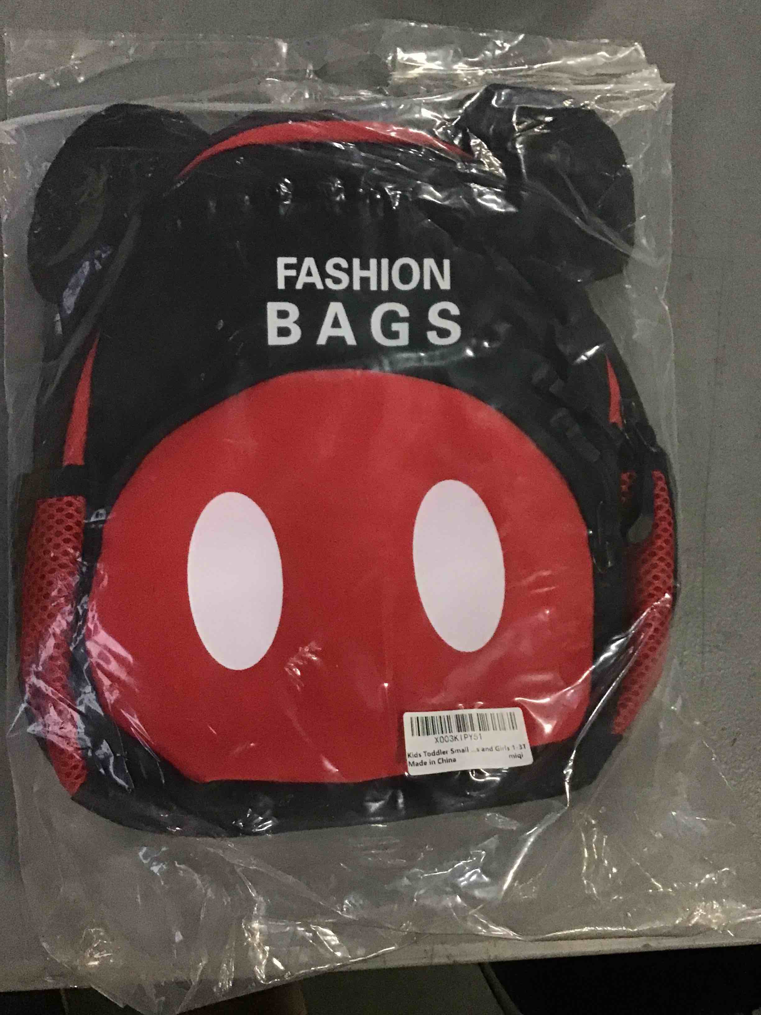 Mickey toddle backpack 