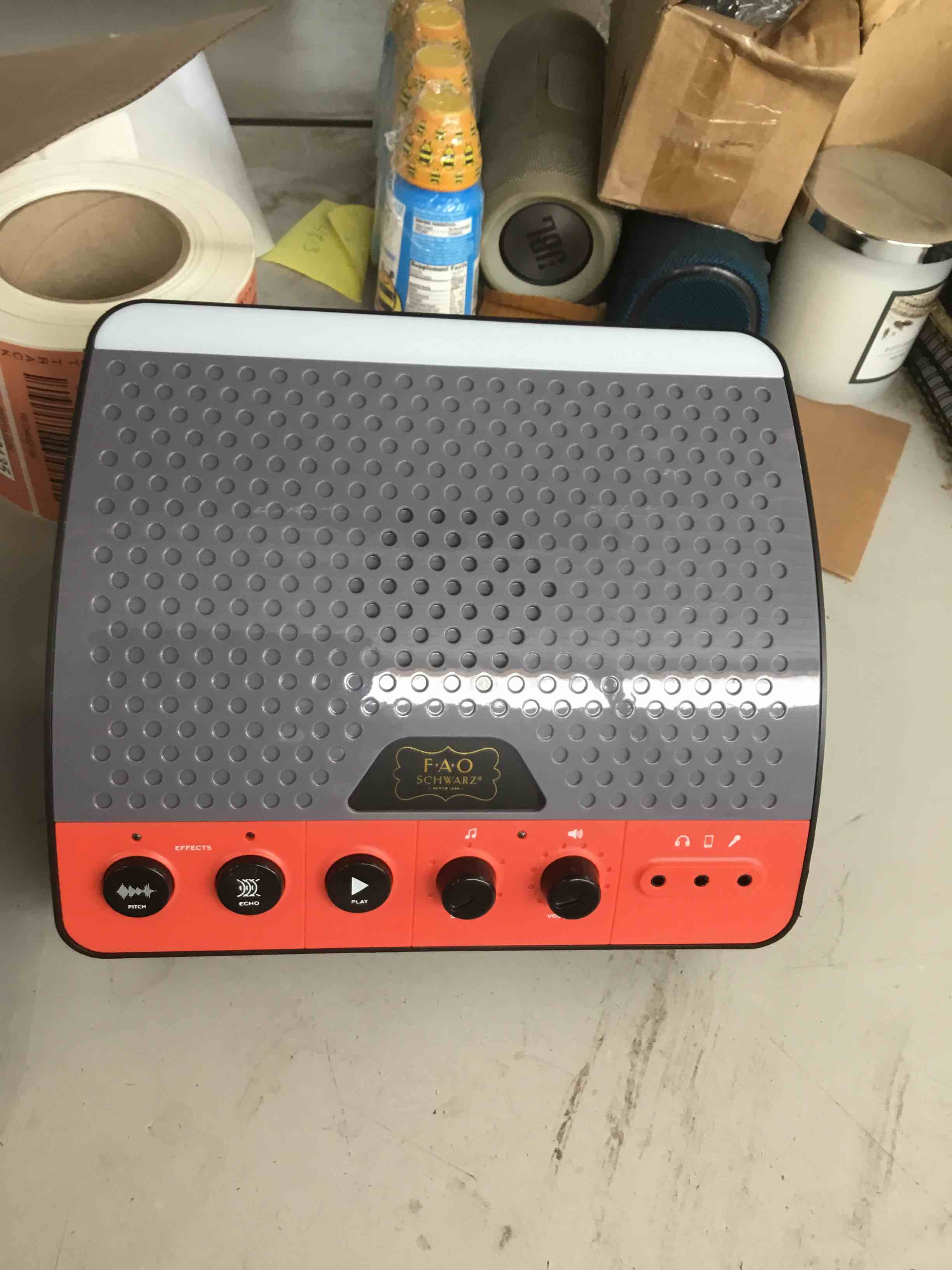 FAO Schwarz Karaoke Mic & Stand