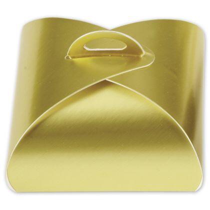 4pc Truffle Tote  Dust Gold 3x3x1 50pcs Per Pack 