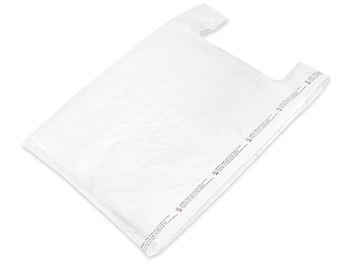 Encore White T-Shirt Bag 18 x 9 x 32 Case Pack Of 500 Bag 16-20 