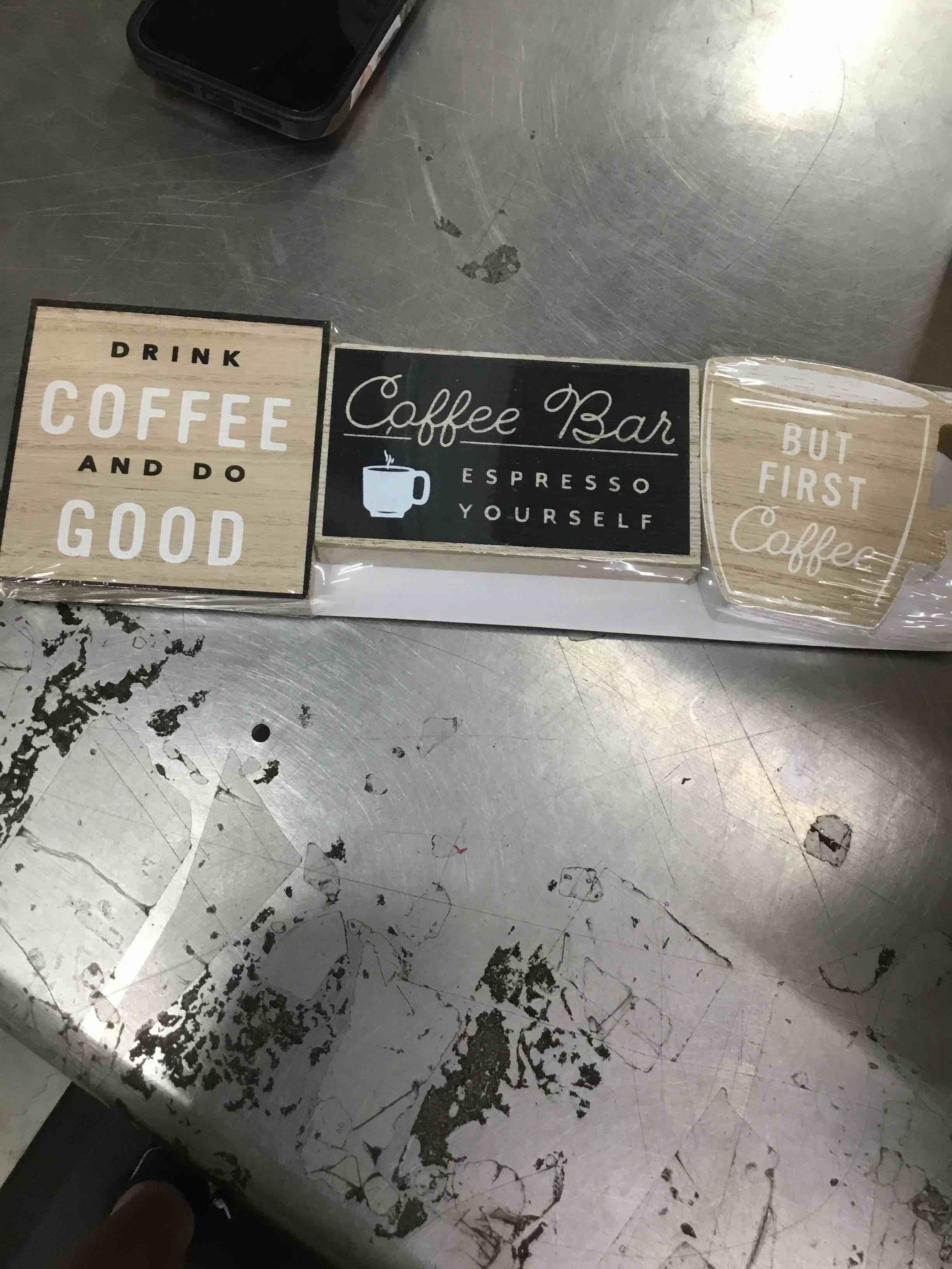 Mini Coffee Signs 
