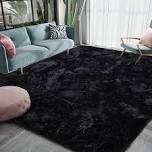 Black Area Rug