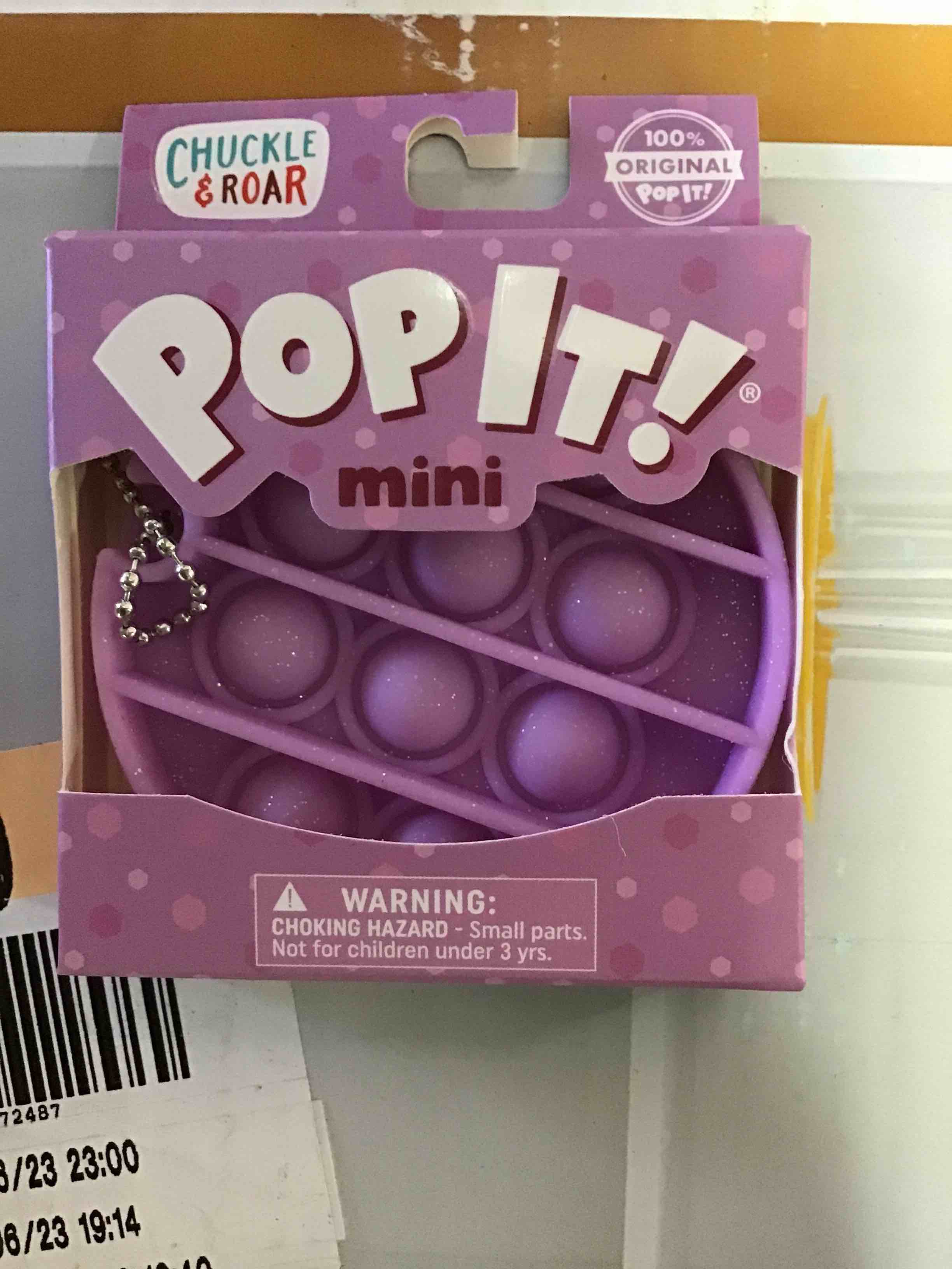 Assorted colors  pop it , mini backpack key chains