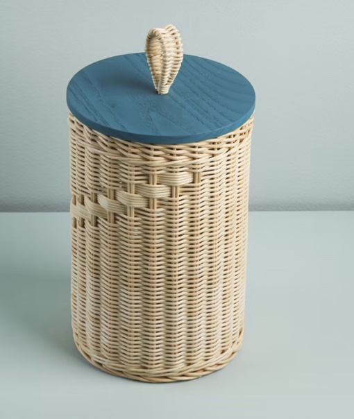 Storage Basket Container With Lid