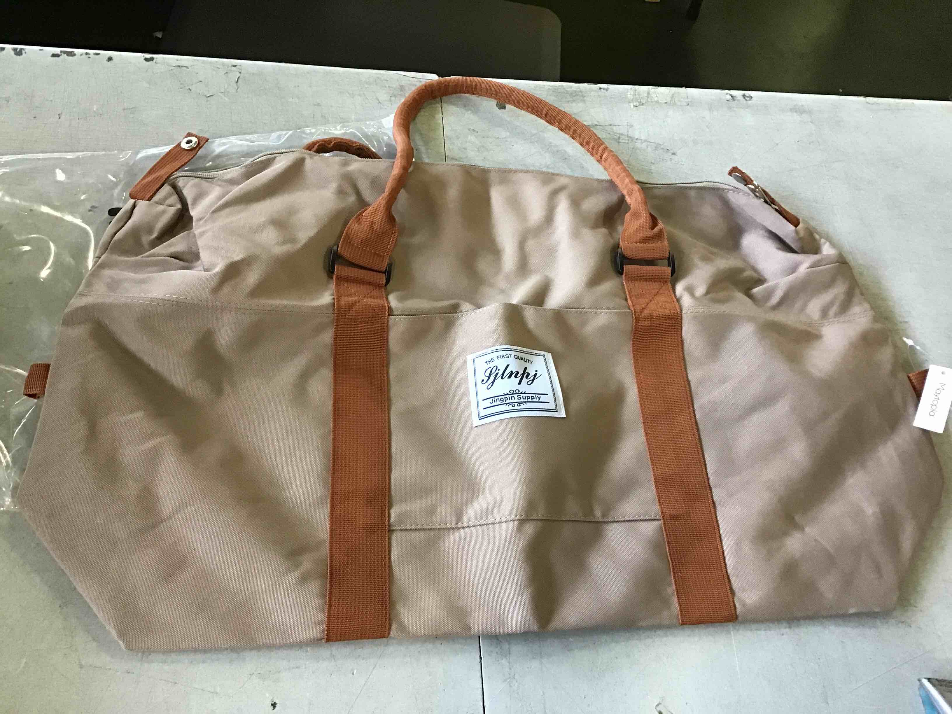 MAYTOPIA Travel duffle bag Travel Duffle Bag with Shoe Compartment & Wet Pocket Sports Tote Gym Bag Airplane Friendly 20.15in Big and Light large 
