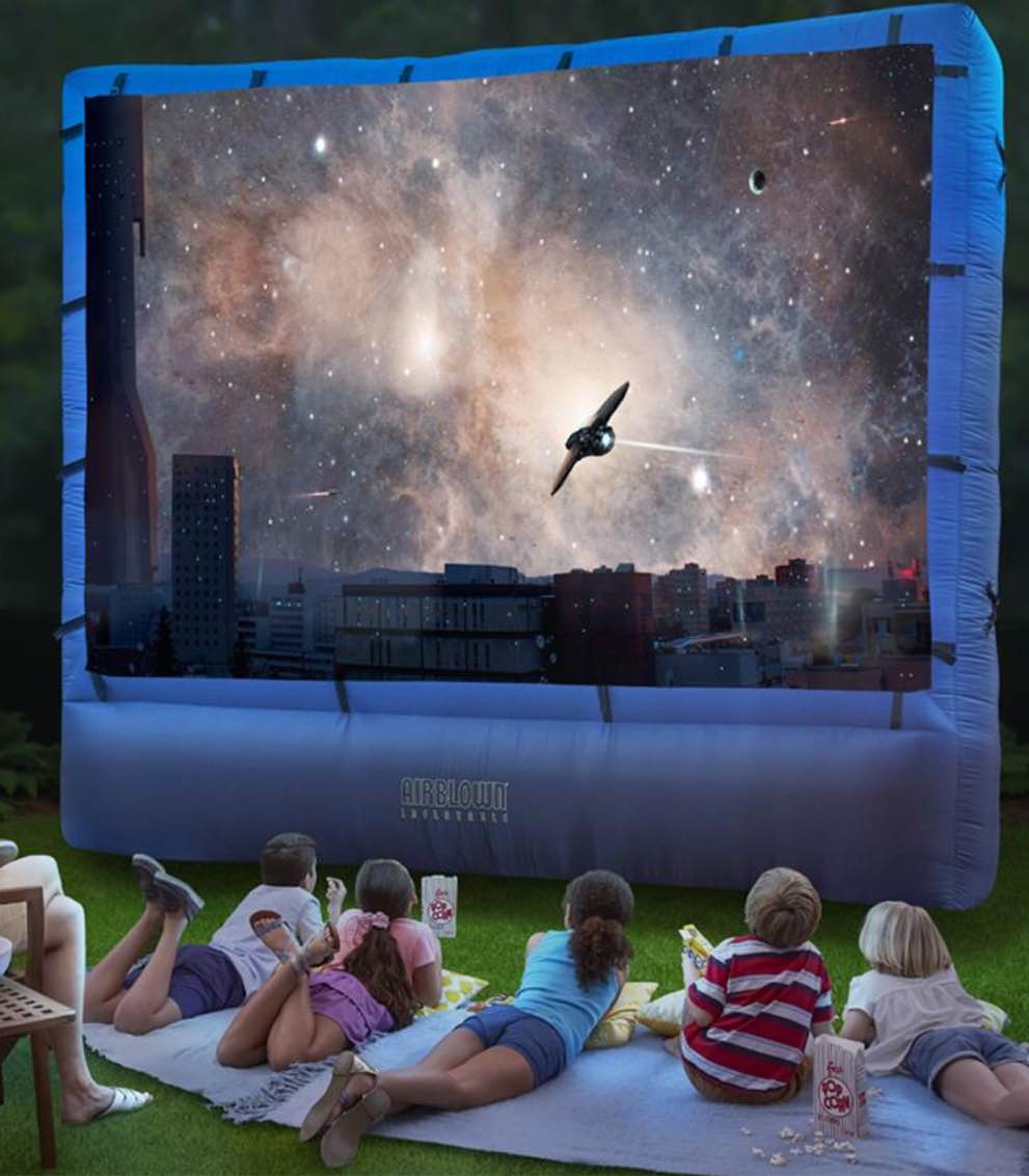 The 12' Inflatable Movie Screen
