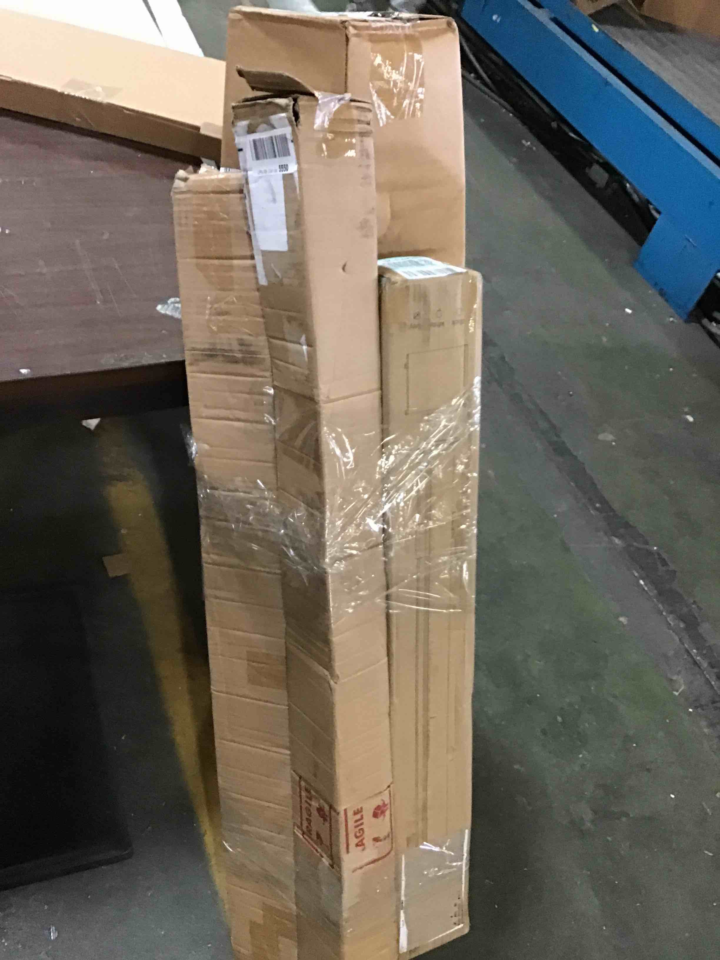 Assortment of Miscellaneous products (May Include cordless shade, curtain rods, retractable baby gate, Led universal linear lamp and more or other use)