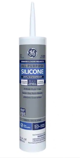 SEALANT SILICONE CLEAR 10.1OZ