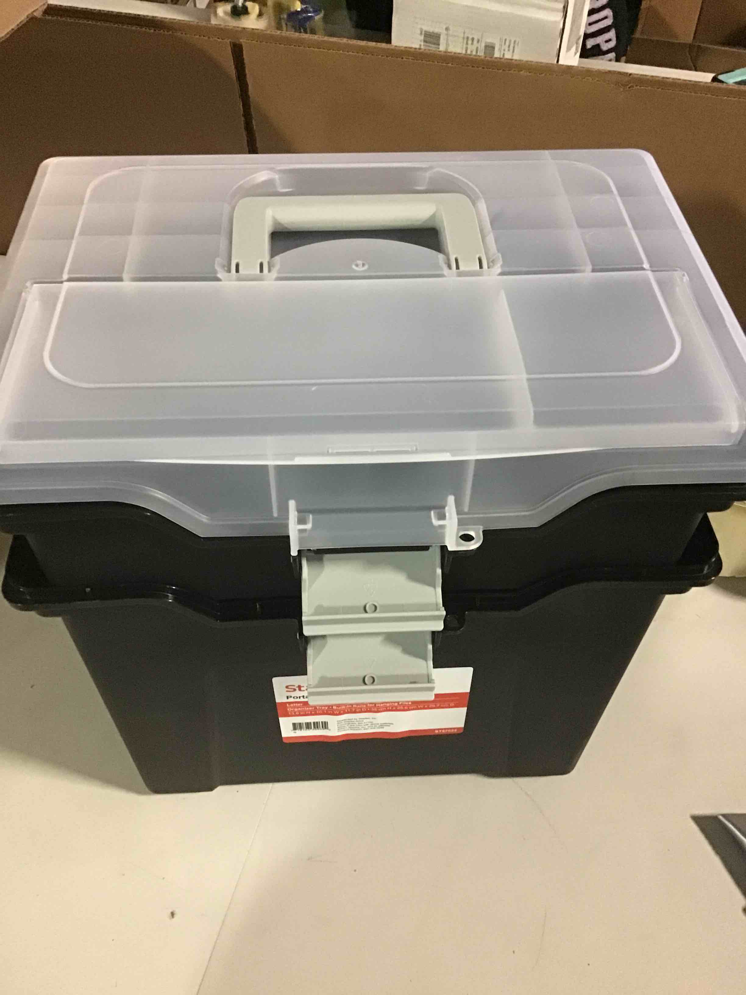 portable file tote