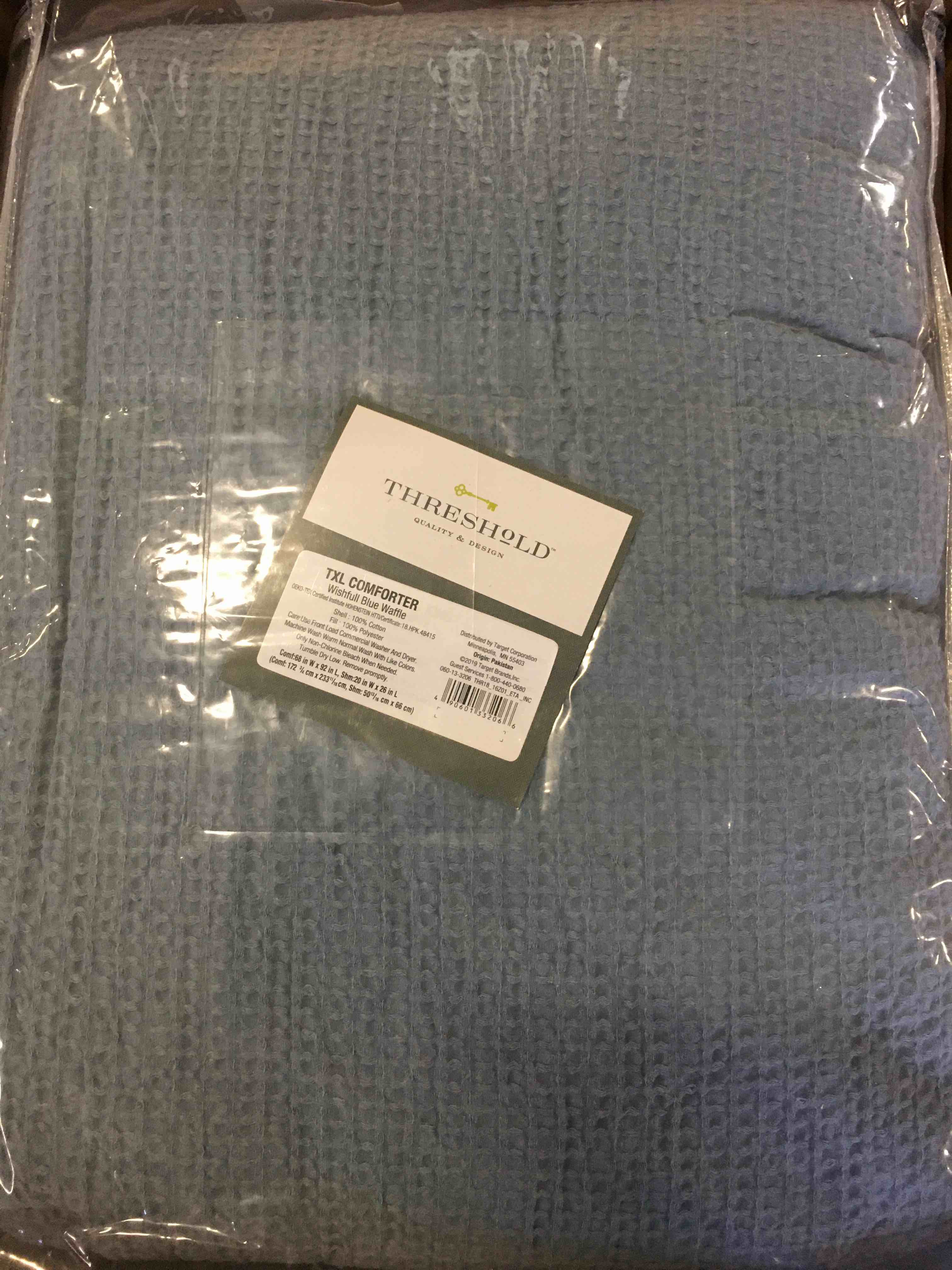 Waffle Weave Comforter ONLY - Threshold - Twin/Twin Extra Long