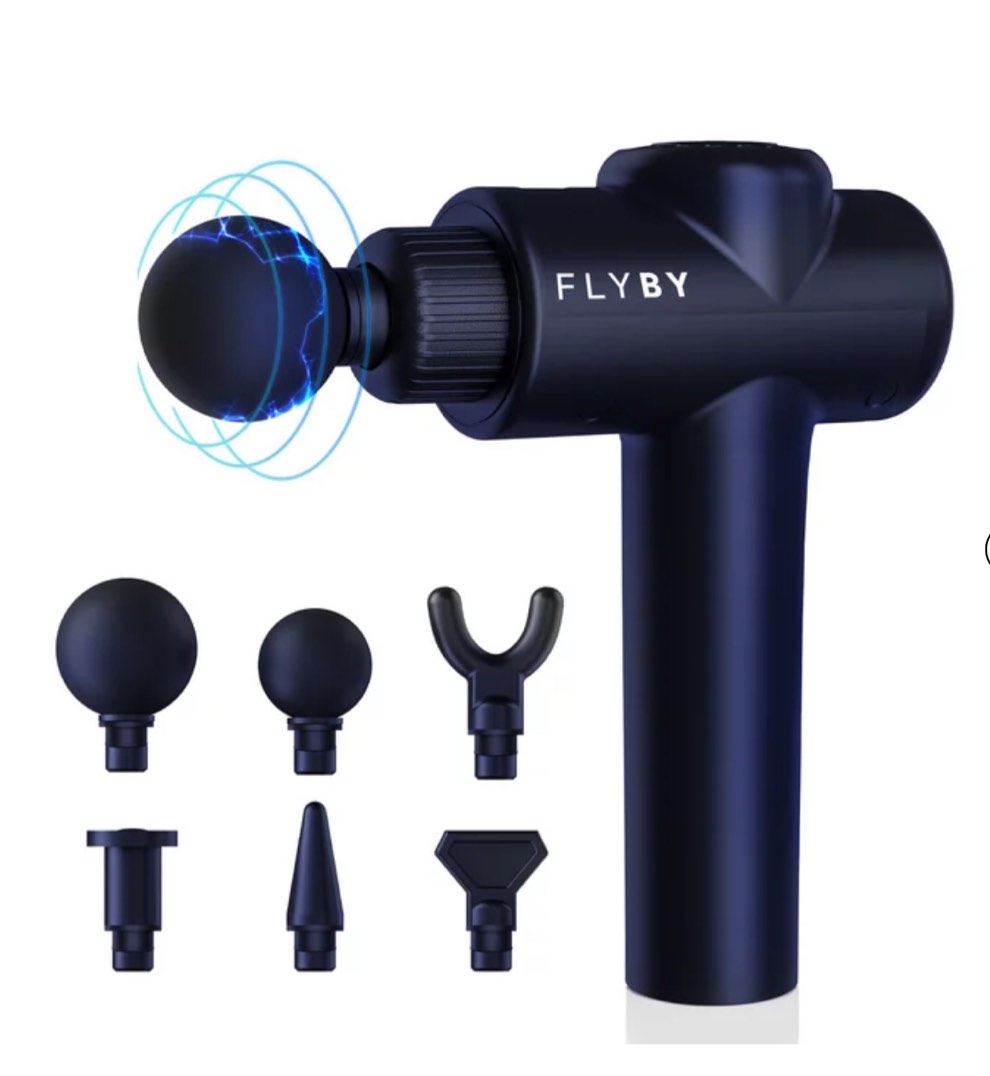 FlyBy Deep Tissue  Massage Gun - Flyby  F1pro Black