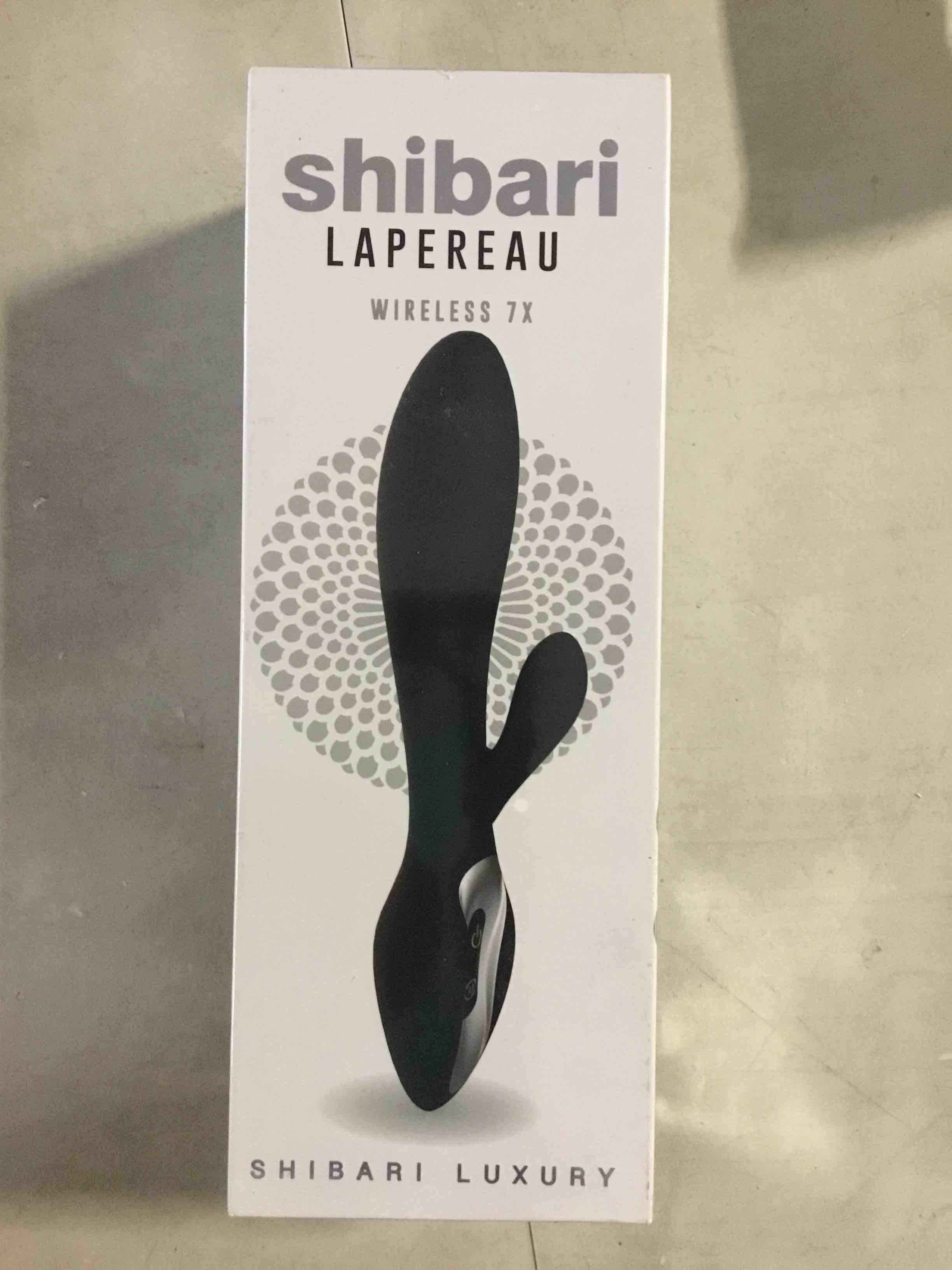 SHIBARI Lapereau Wireless Rabbit Vibrator, 7X, Black