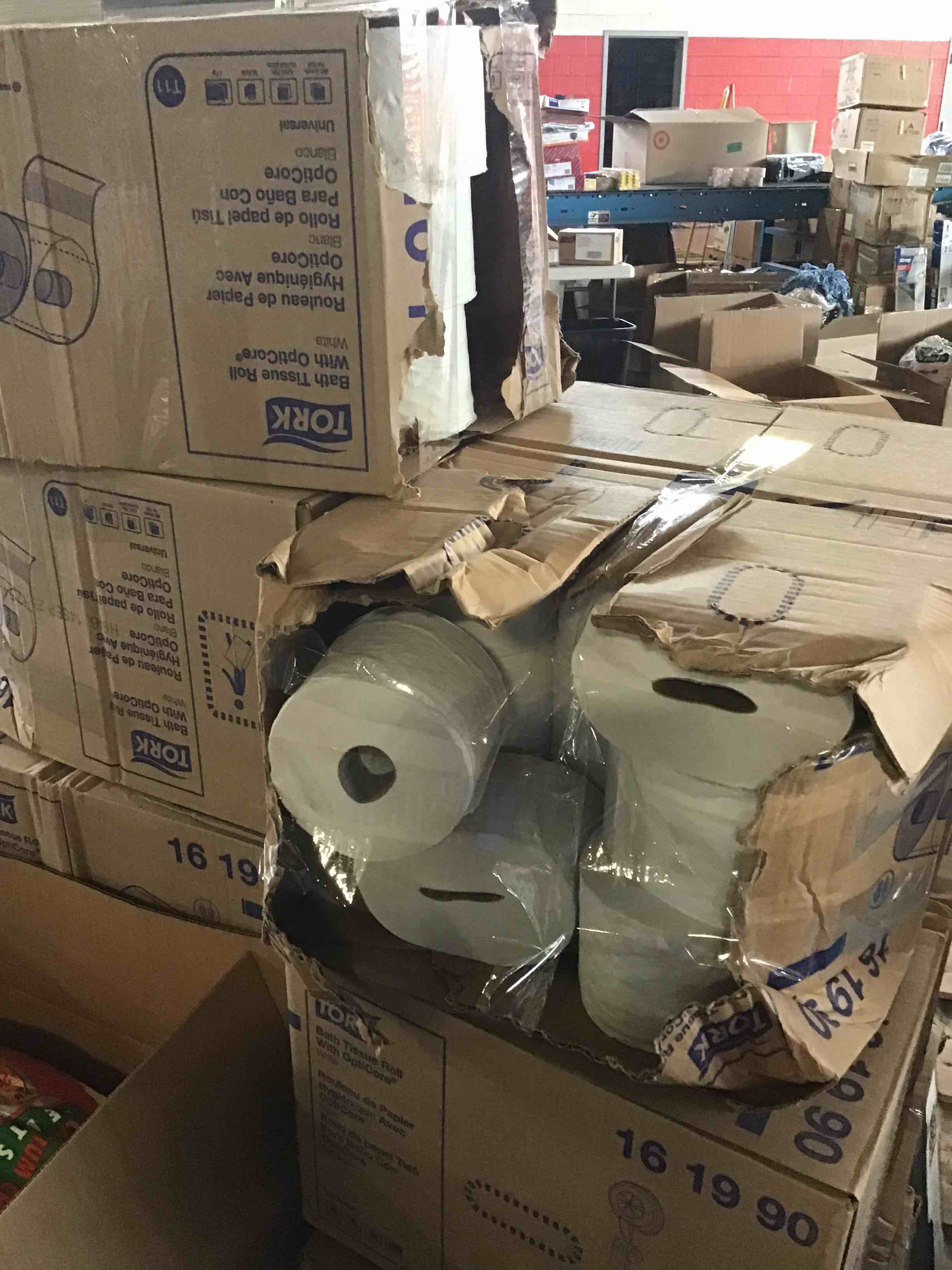 Essity TRK161990 Universal Bath Tissue Roll with OptiCore Septic Safe White