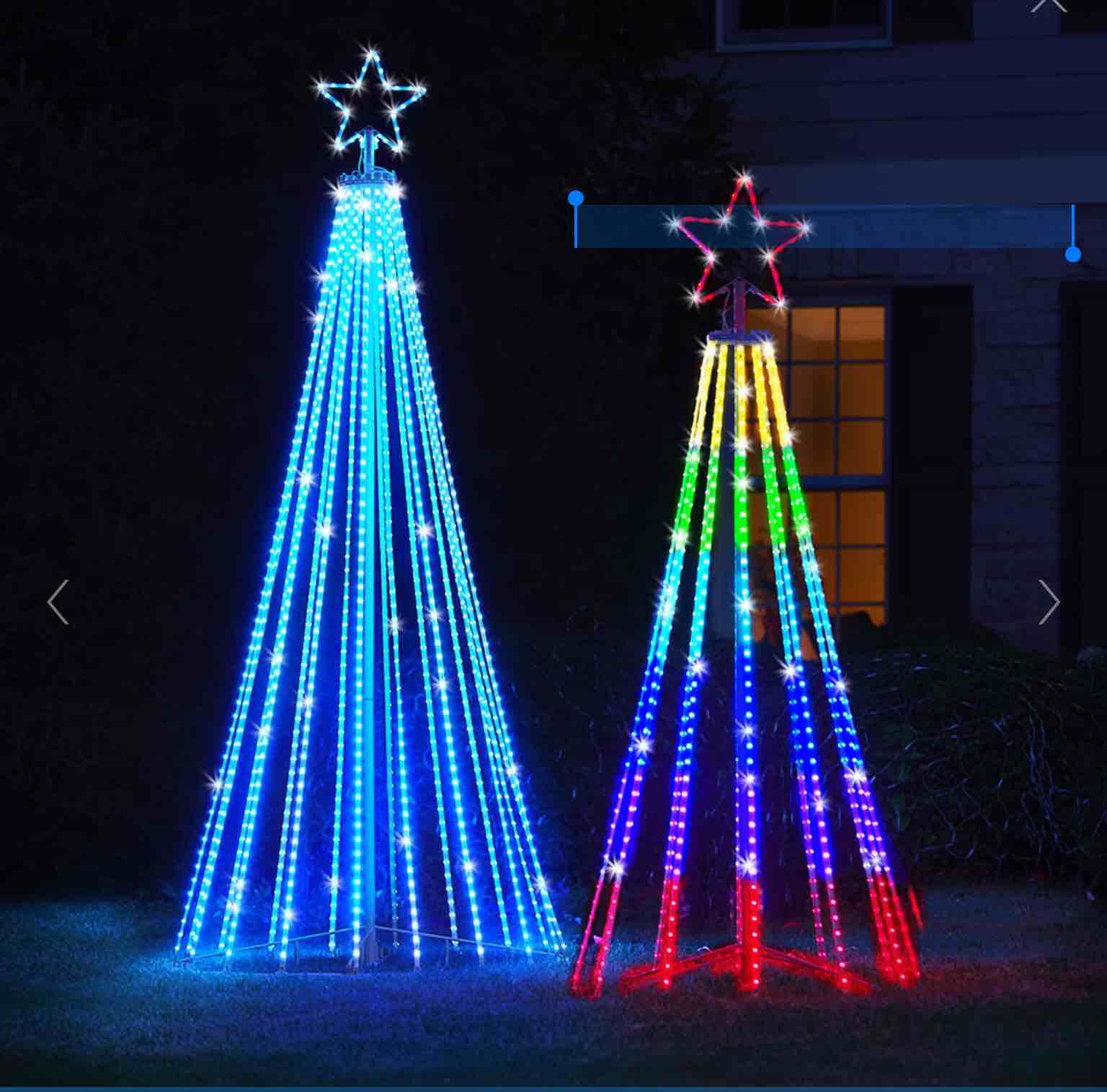 The Choreographed Light Show Tree