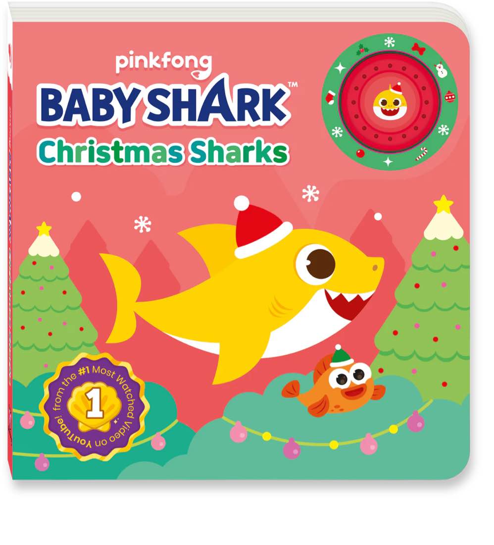 Pinkfong Baby Shark Christmas Sharks (1 Button Sound Book)