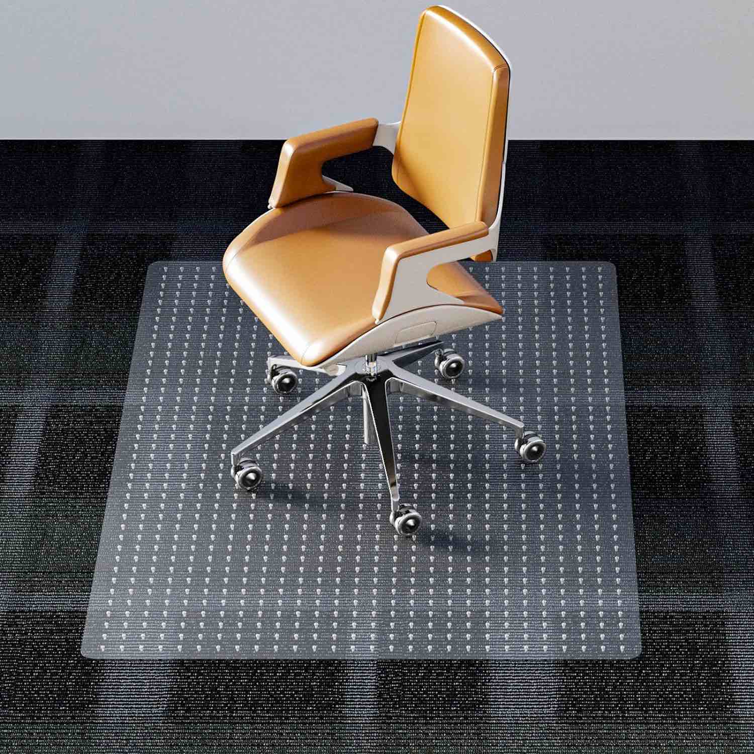 PVC Chair Mat for carpet U02-BGYD-DTJX-30 ( 30” x 48” ) 