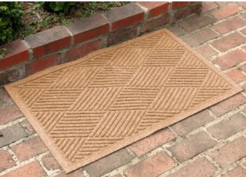 Waterhog Diamonds Indoor Outdoor Doormat size 1’x2’