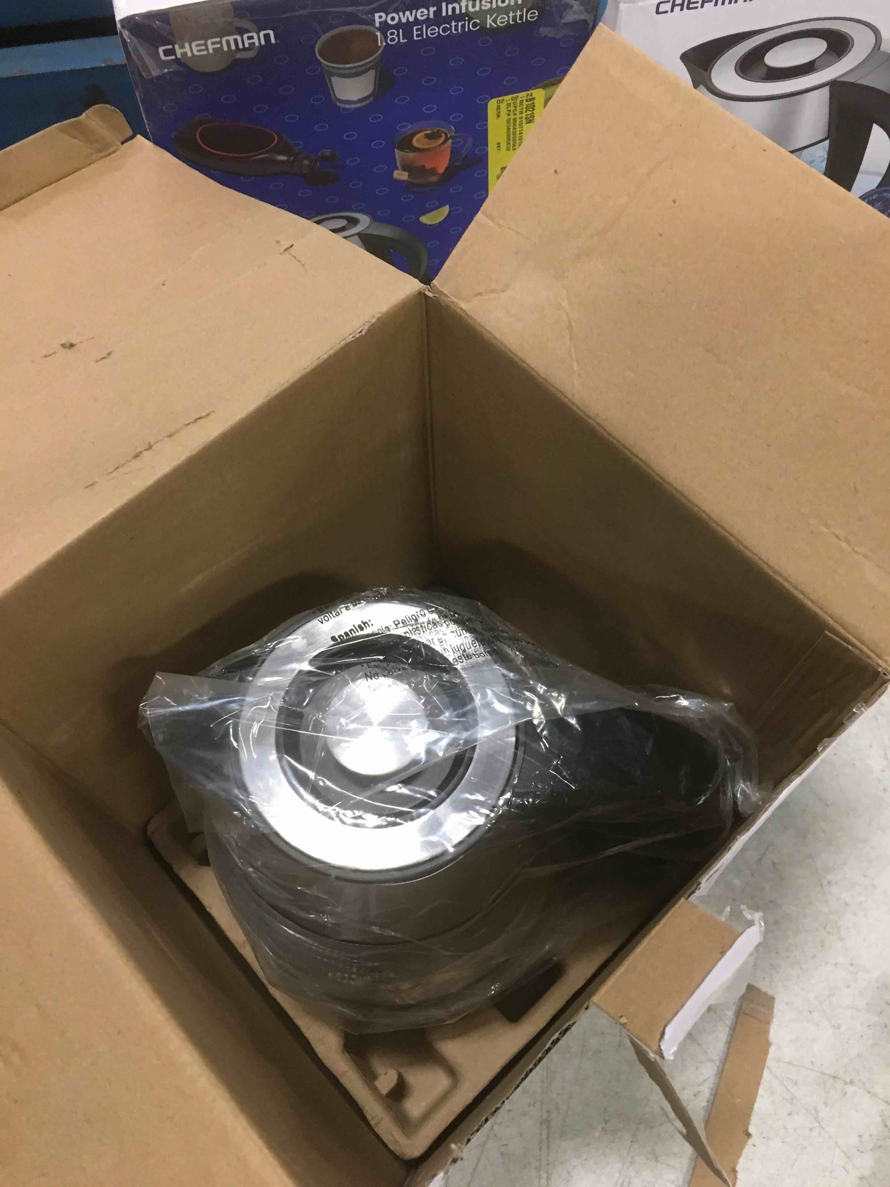 Chefman - 1.8l Electric Kettle - Stainless Steel