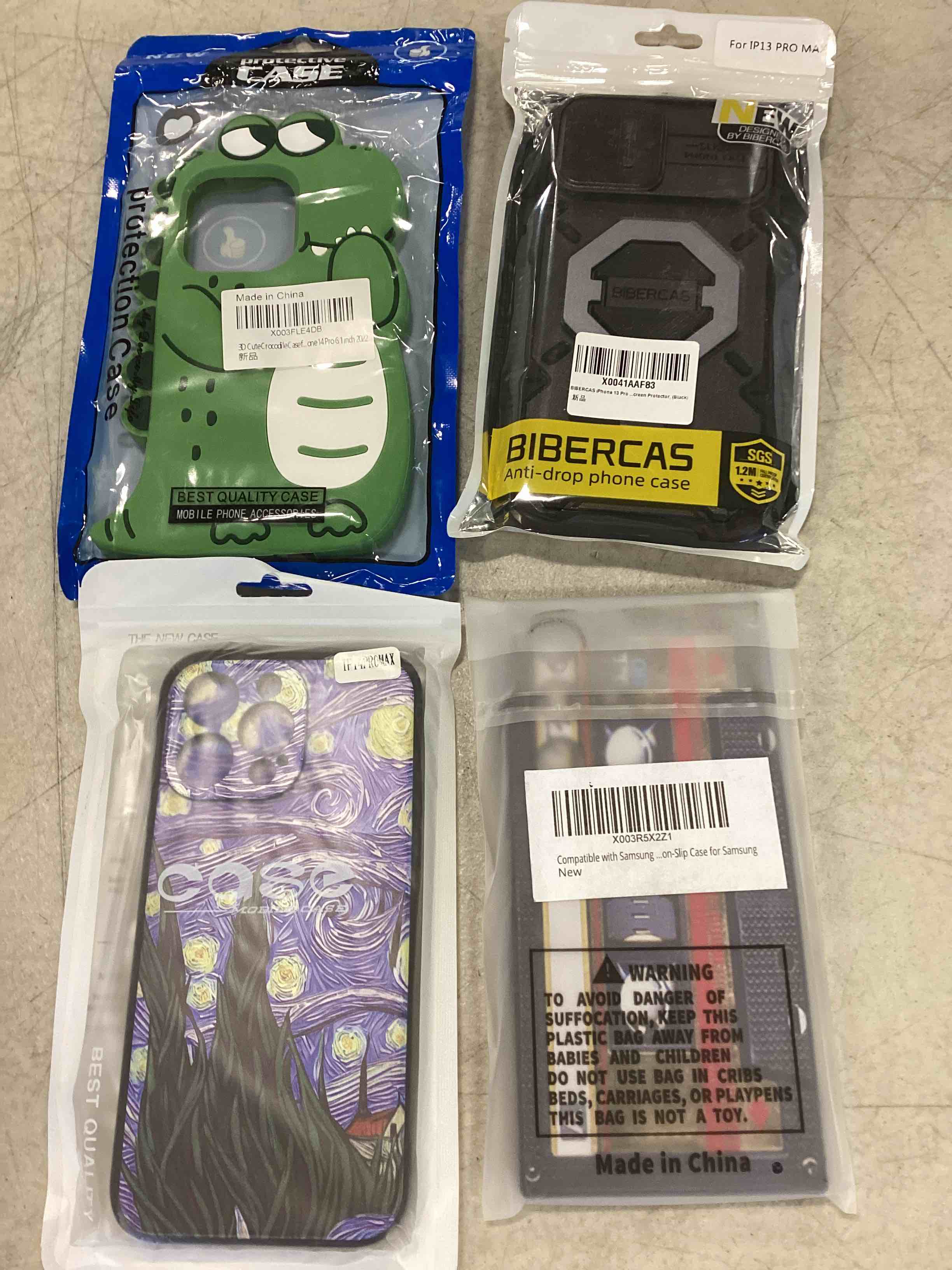 Assorted of protective case de iPhone different model and color 