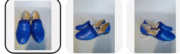 SALON STUDIO WOMEN'S Blue SLIP-ON SHOES Size(7.5M)