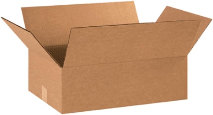 Secure Seal - 17x12x6 Pack of 24 Corrugated Cardboard Packing Shipping Mailing Moving Carton Boxes