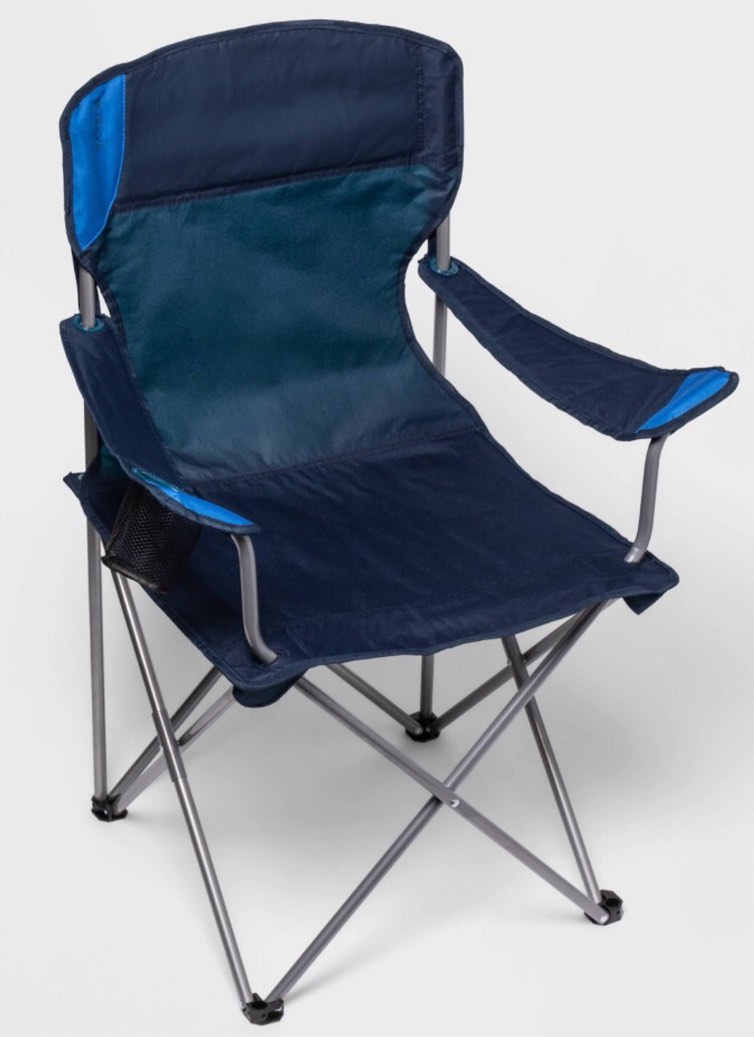 Outdoor Portable Quad Chair Blue - Embark 6 pack case
